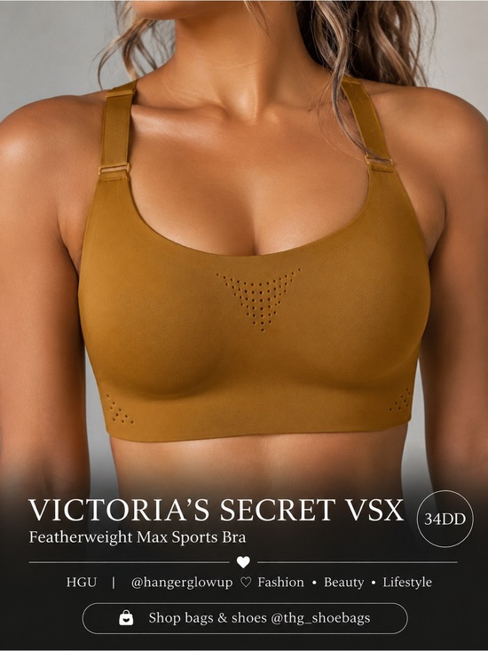 Victoria's Secret Other - Victoria’s Secret VSX Featherweight Max Sports Bra 34DD NWT High Support